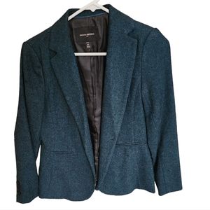 Banana republic teal blazer